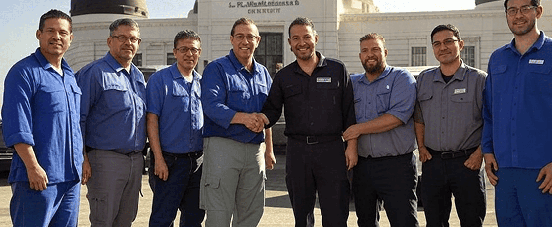 Photo representing Andy's Plumbing mission, values, and commitment to customers