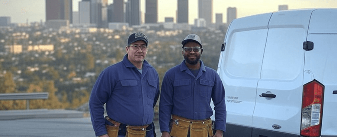 Photo highlighting local plumbing experience and services across the Los Angeles area